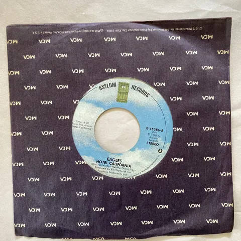 Eagles — Hotel California / Pretty Maids All In A Row