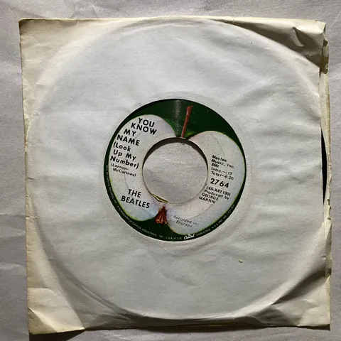 The Beatles — Let It Be / You Know My Name (Look Up My Number)