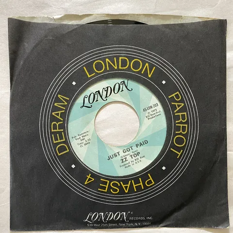 ZZ Top — La Grange / Just Got Paid