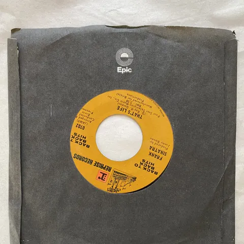 Frank Sinatra — That's Life / My Kind Of Town