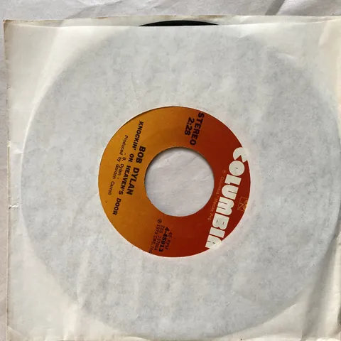 Bob Dylan — Knockin' On Heaven's Door / Turkey Chase